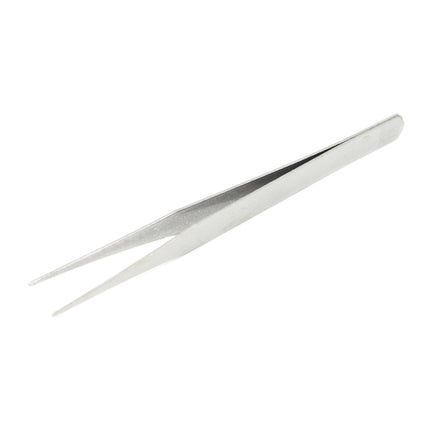 JIAFA JF-603 Straight Tip Tweezers(Silver)-garmade.com