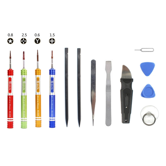 JIAFA JF-878 13 in 1 Repair Tool Set for iPhone / Samsung / Xiaomi-garmade.com