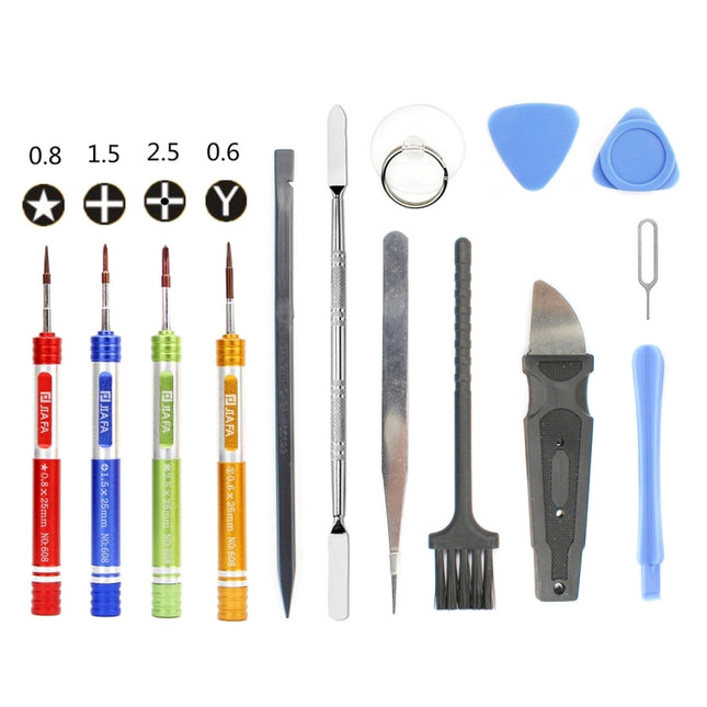 JIAFA JF-8108 14 in 1 Precision Repair Tool Set for Smartphones-garmade.com