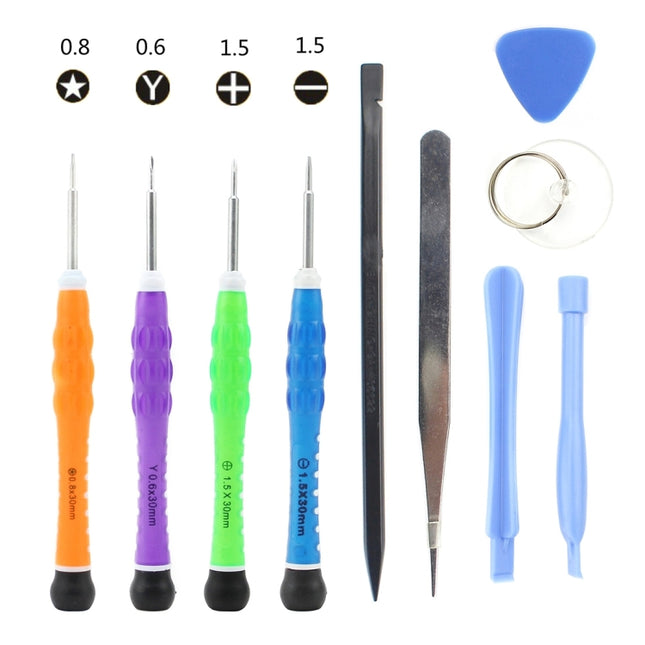 JIAFA JF-8109 10 in 1 Repair Tool Set for iPhone 7 & 7 Plus / Samsung-garmade.com