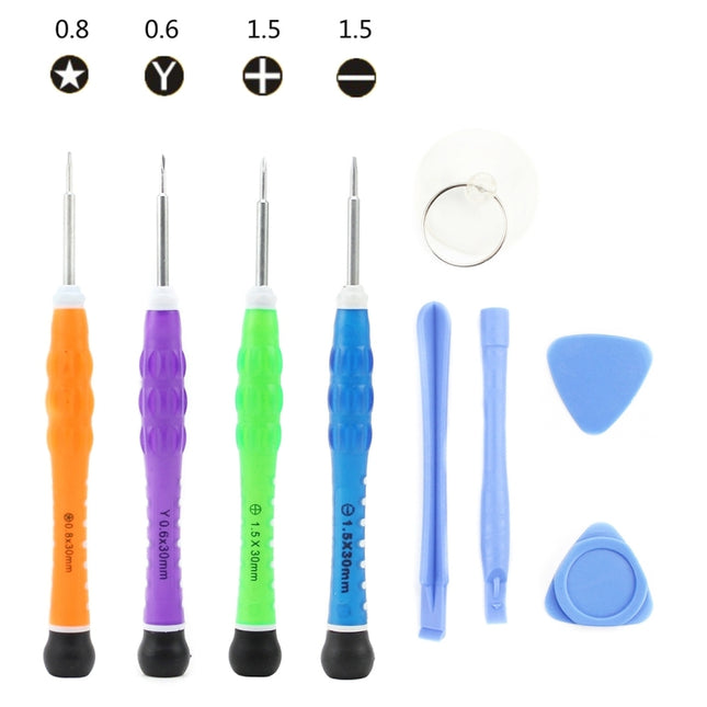 JIAFA JF-8110 9 in 1 Repair Tool Set for iPhone 7 & 7 Plus / Samsung-garmade.com