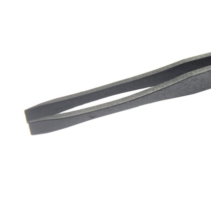 JF-S15 Anti-static Carbon Fiber Straight Tip Tweezers(Black)-garmade.com
