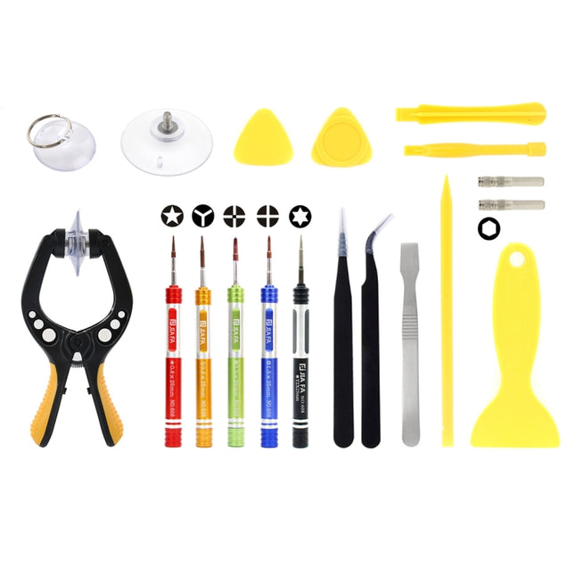 JIAFA JF-8148 19 in 1 Phone Repair Tool Set with Bag-garmade.com