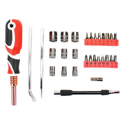 JF-6095B 31 in 1 Professional Multi-functional Screwdriver Set-garmade.com