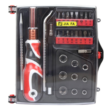 JF-6095B 31 in 1 Professional Multi-functional Screwdriver Set-garmade.com