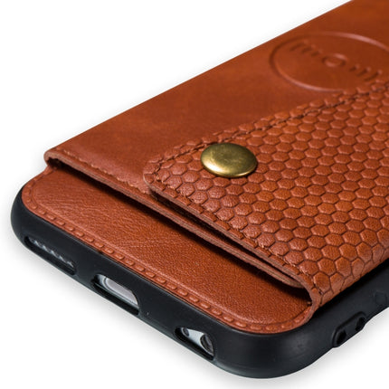 Leather Protective Case For iPhone 6 & 6s(Brown)-garmade.com