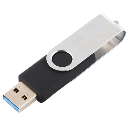 8GB Twister USB 3.0 Flash Disk USB Flash Drive (Black)-garmade.com
