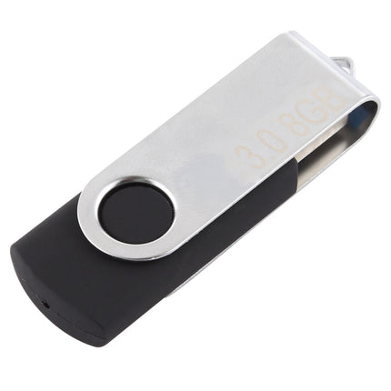 8GB Twister USB 3.0 Flash Disk USB Flash Drive (Black)-garmade.com