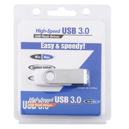 8GB Twister USB 3.0 Flash Disk USB Flash Drive (White)-garmade.com
