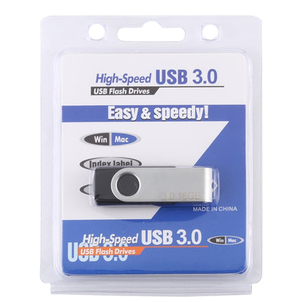 16GB Twister USB 3.0 Flash Disk USB Flash Drive (Black)-garmade.com