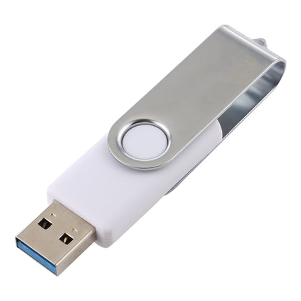 32GB Twister USB 3.0 Flash Disk USB Flash Drive (White)-garmade.com