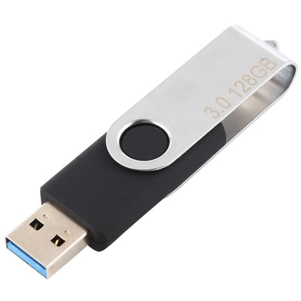 128GB Twister USB 3.0 Flash Disk USB Flash Drive (Black)-garmade.com