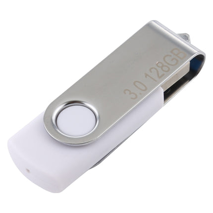 128GB Twister USB 3.0 Flash Disk USB Flash Drive (White)-garmade.com