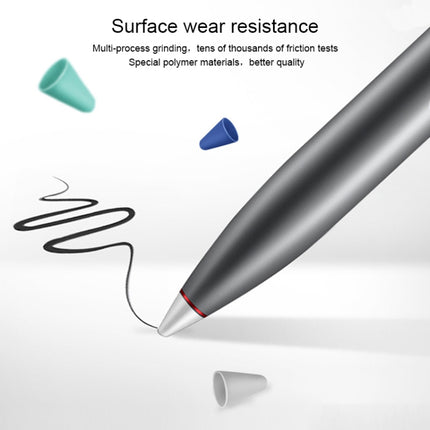 8 PCS Non-slip Mute Wear-resistant Nib Cover for M-pencil Lite (Black)-garmade.com