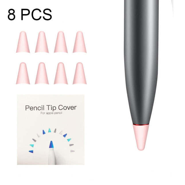 8 PCS Non-slip Mute Wear-resistant Nib Cover for M-pencil Lite (Pink)-garmade.com