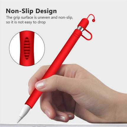 Apple Pen Cover Anti-lost Protective Cover for Apple Pencil (Red)-garmade.com