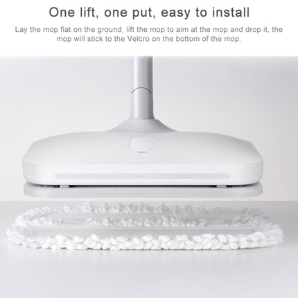 Original Xiaomi Mijia Portable Handheld Wireless Mopping Machine Wet Mop Broom Cleaning Cloths Accessories for HAC0027, Durable Version-garmade.com