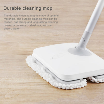 Original Xiaomi Mijia Portable Handheld Wireless Mopping Machine Wet Mop Broom Cleaning Cloths Accessories for HAC0027, Durable Version-garmade.com