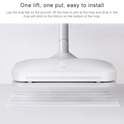 10 PCS Original Xiaomi Mijia Portable Handheld Wireless Mopping Machine Wet Mop Broom Cleaning Cloths Accessories for HAC0027, Disposable Version-garmade.com