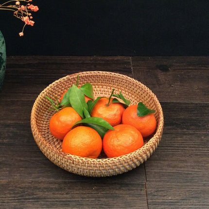 GP16 Braided Sweet Vegetable Fruit Snack Storage Tray Display Basket-garmade.com