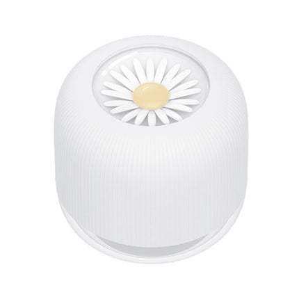 Daisy Pattern Home USB Clothes Hair Ball Trimmer Rechargeable USB Electric Ball Remover (White)-garmade.com