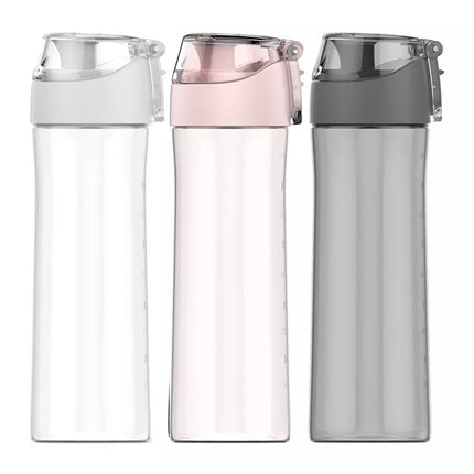 Original Xiaomi Youpin Fun Home Sports Drinking Cup Anti-fall Leakproof Portable Water Bottle, Capacity: 600ml(Grey)-garmade.com