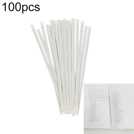 1000 PCS 16cm Iron-based EM Anti-Theft Double Sided Magnetic Strip for Book Security-garmade.com
