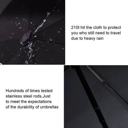 Original Xiaomi Youpin WD1 Empty Valley Automatic Umbrella, Size: 23 inch(Black)-garmade.com