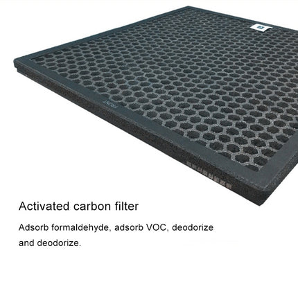 For Philips AC4080 / AC4158 Air Purifier Replacement Filter Activated Carbon Composite Strainer Element-garmade.com