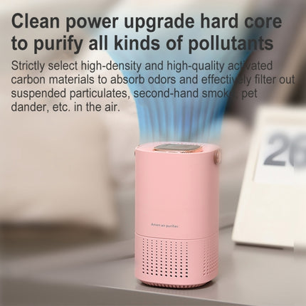 A8 Home Portable Air Purifier (Pink)-garmade.com