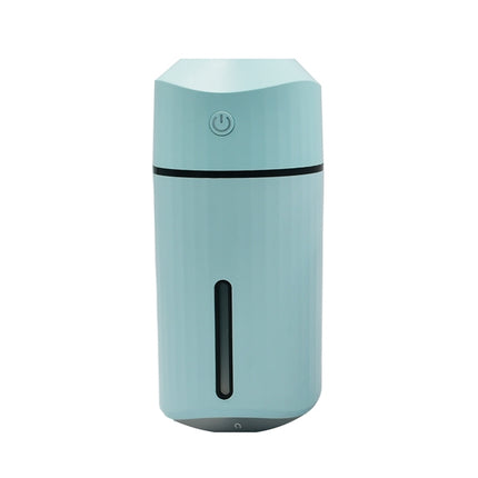 Large Capacity 320ml LED Automatic Humidifier Sprayer, Battery Version(Blue)-garmade.com