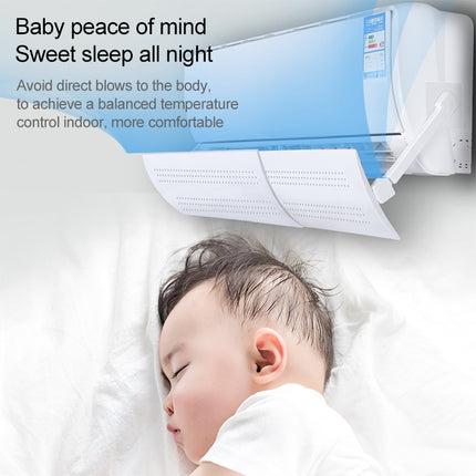 Bedroom Wall-Mounted Baby Universal Anti-Straight Blowing Air Conditioning Windshield Wind Deflector Shroud, M Hole Version-garmade.com