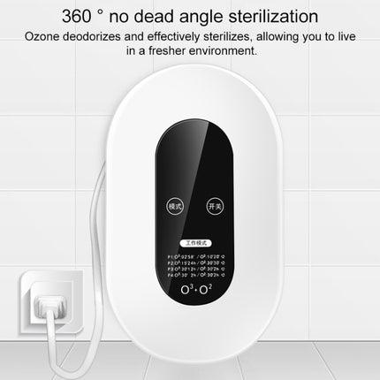 Home Smart Air Disinfection Machine Ozone Disinfection Sterilization Deodorization Negative Ion Air Purifier(EU Plug)-garmade.com