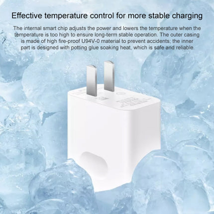 Original Huawei SuperCharge Wall Charger, 40W Max Fast Charging Version(White)-garmade.com