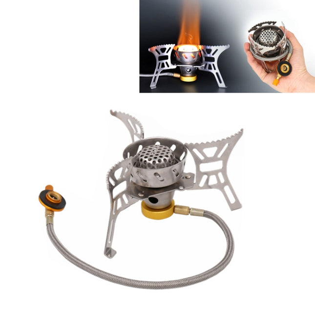 Portable Outdoor Split Type 3700W Backpack Anti-Blast Stove Cooking Tools-garmade.com