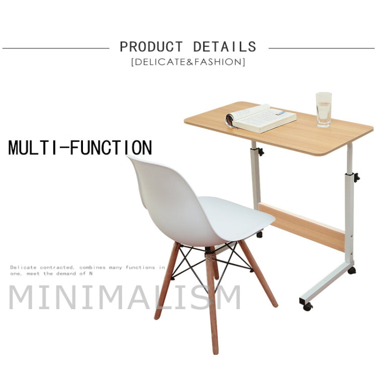 Wood Texture Portable Household Removable Laptop Desk Table Bedside Desk-garmade.com