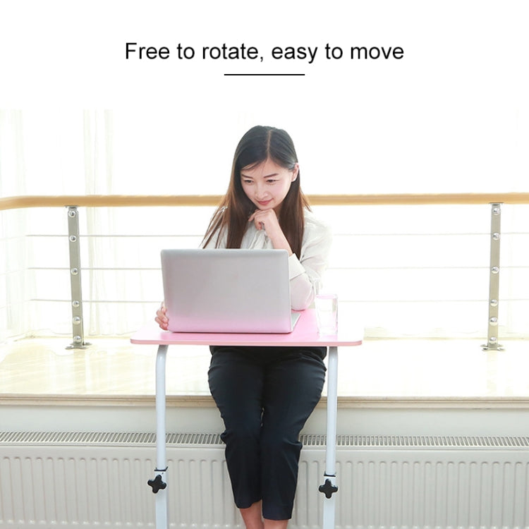 Wood Texture Portable Household Removable Laptop Desk Table Bedside Desk-garmade.com
