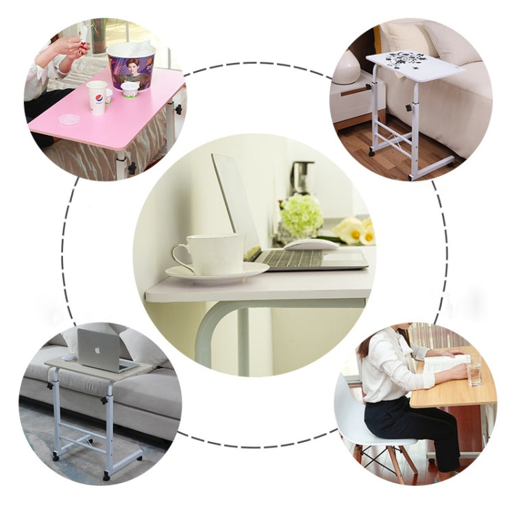 Wood Texture Portable Household Removable Laptop Desk Table Bedside Desk-garmade.com