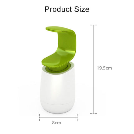 Hand Bottle Hand Presses Hand Wash Bottle Soap Dispenser for Shampoo / Shower Gel / Hand Washing Liquid(Green)-garmade.com