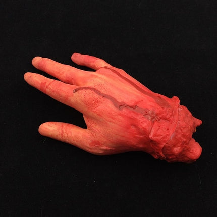 Popular Scary Halloween Prop Bloody Four Finger Fake Hand-garmade.com