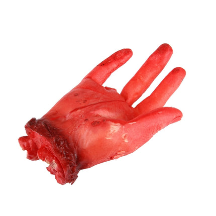 Popular Scary Halloween Prop Bloody Four Finger Fake Hand-garmade.com