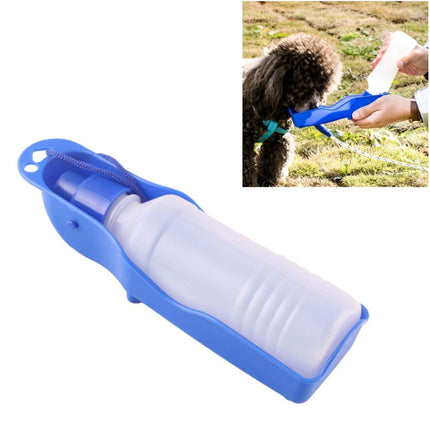 250ml Outdoor Portable Dog / Pet Water Bottle, Random Color Delivery-garmade.com