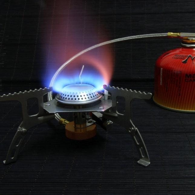 Outdoor Camping Tool Camp Stove BBQ Cooking Portable Gas Stove Split Gas Furnace-garmade.com