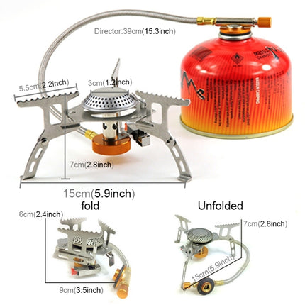 Outdoor Camping Tool Camp Stove BBQ Cooking Portable Gas Stove Split Gas Furnace-garmade.com