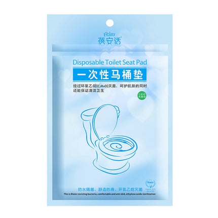10 PCS Waterproof Anti-bacterium Travel Disposable Toilet Seat Cover Mat Toilet Paper Pad-garmade.com