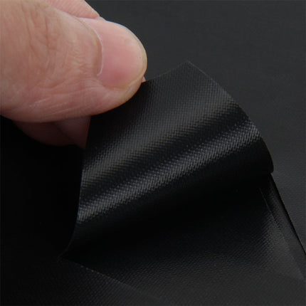 4 PCS Gas Furnace Surface Ultra-thin Fibre Material Stovetop Protective Cleaning Pad, Size: 27*27 cm (Black)-garmade.com