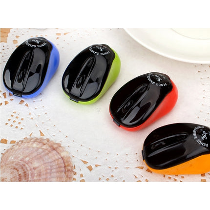 10 PCS Creative Mouse Style Pencil Sharpeners Mechanical Machine School Stationery Office Supplies, Random Color Delivery-garmade.com