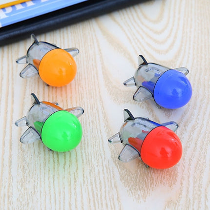 3 PCS Creative Cute Small Aircraft Style Pencil Sharpeners Mechanical Machine School Stationery Office Supplies, Random Color Delivery-garmade.com