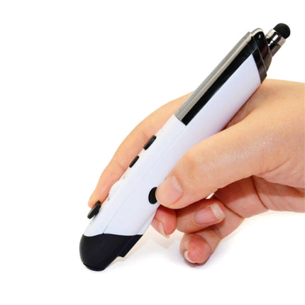 PR-08 2.4G Innovative Pen-style Handheld Wireless Smart Mouse Effective Distance: 10m(White)-garmade.com