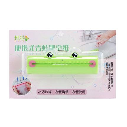 1.2m Frog Pattern Hand Washing Convenient Scented Soap Sheets, Random Color Delivery Delivery-garmade.com